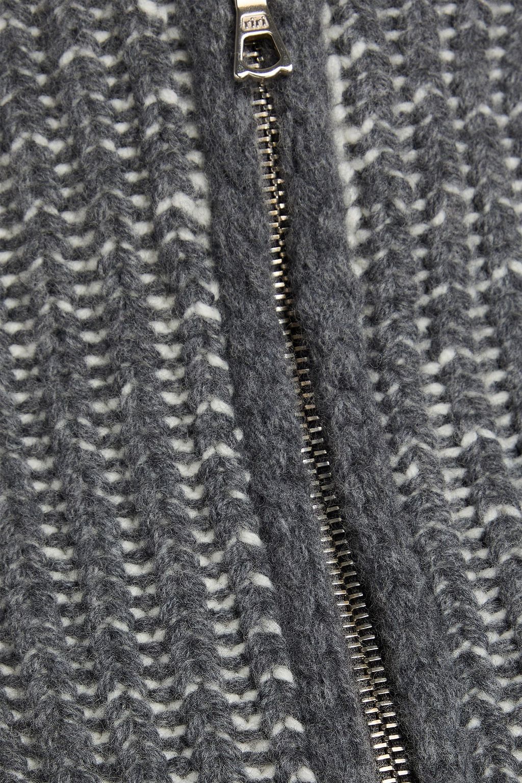 OFFICINE GÉNÉRALE Tarek ribbed wool half-zip sweater