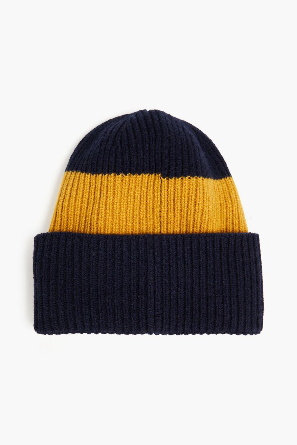 8 MONCLER PALM ANGELS Ribbed wool beanie