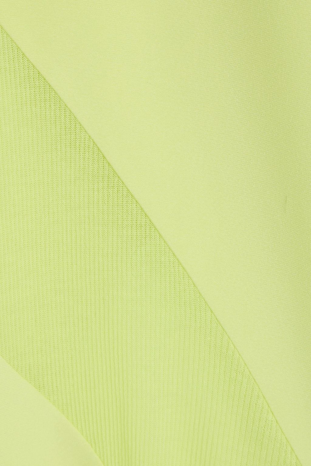 DION LEE Midikleid aus Jersey mit Einsätzen aus Crêpe de Chine