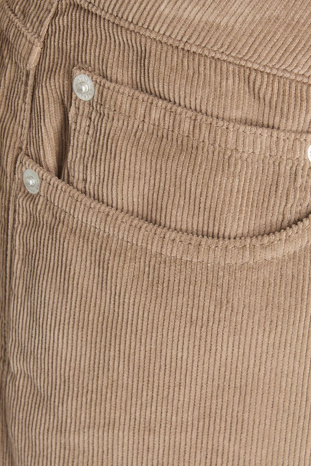 OFFICINE GÉNÉRALE بنطلون جيمس من القطن والمخمل المضلّع