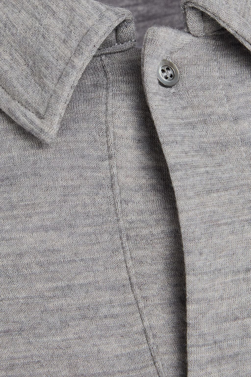 OFFICINE GÉNÉRALE Brent wool-blend jersey cardigan