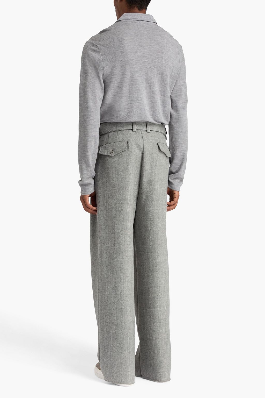 OFFICINE GÉNÉRALE Brent wool-blend jersey cardigan