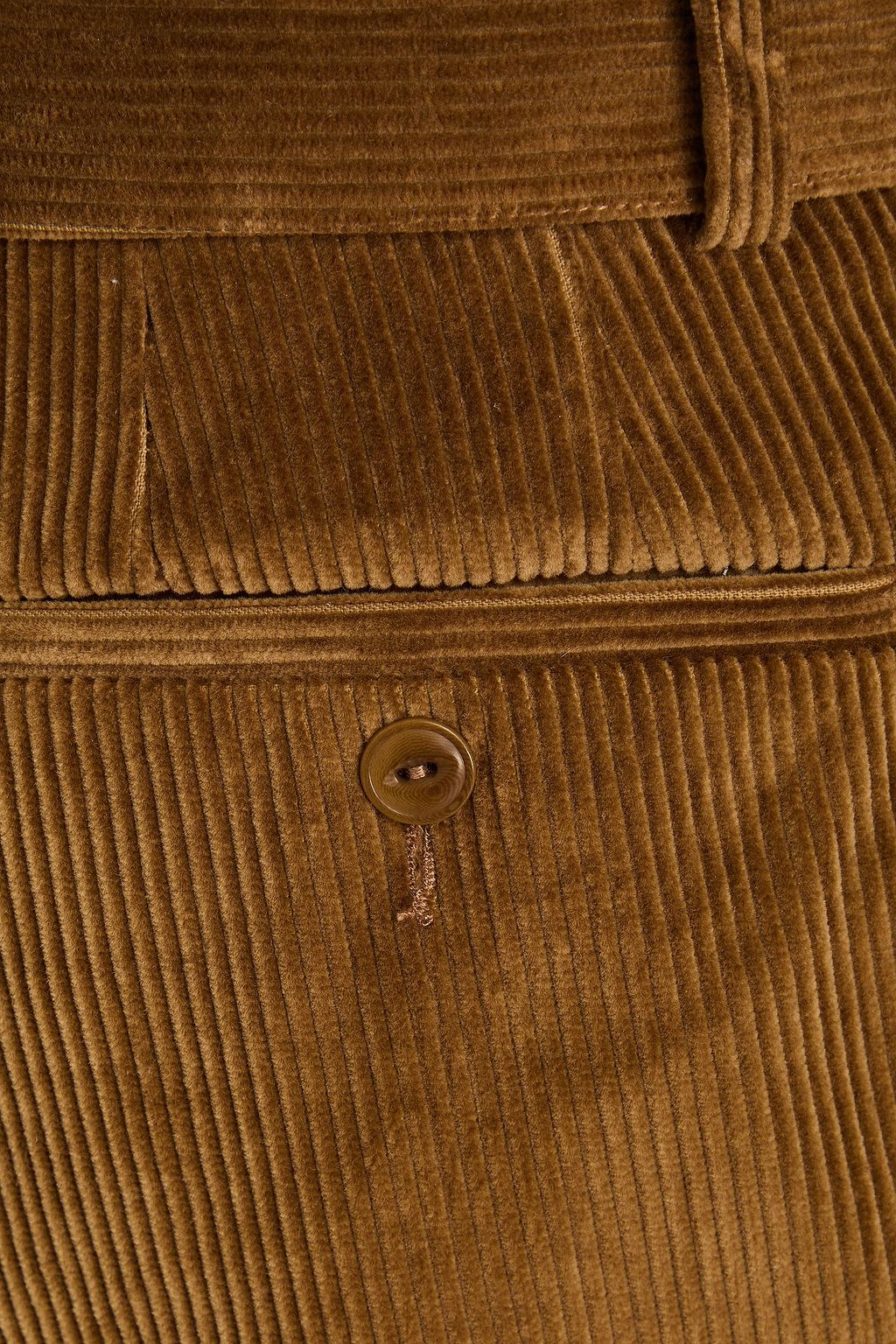OFFICINE GÉNÉRALE コットンコーデュロイ テーパードパンツ