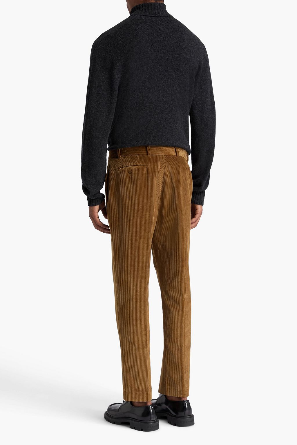 OFFICINE GÉNÉRALE コットンコーデュロイ テーパードパンツ