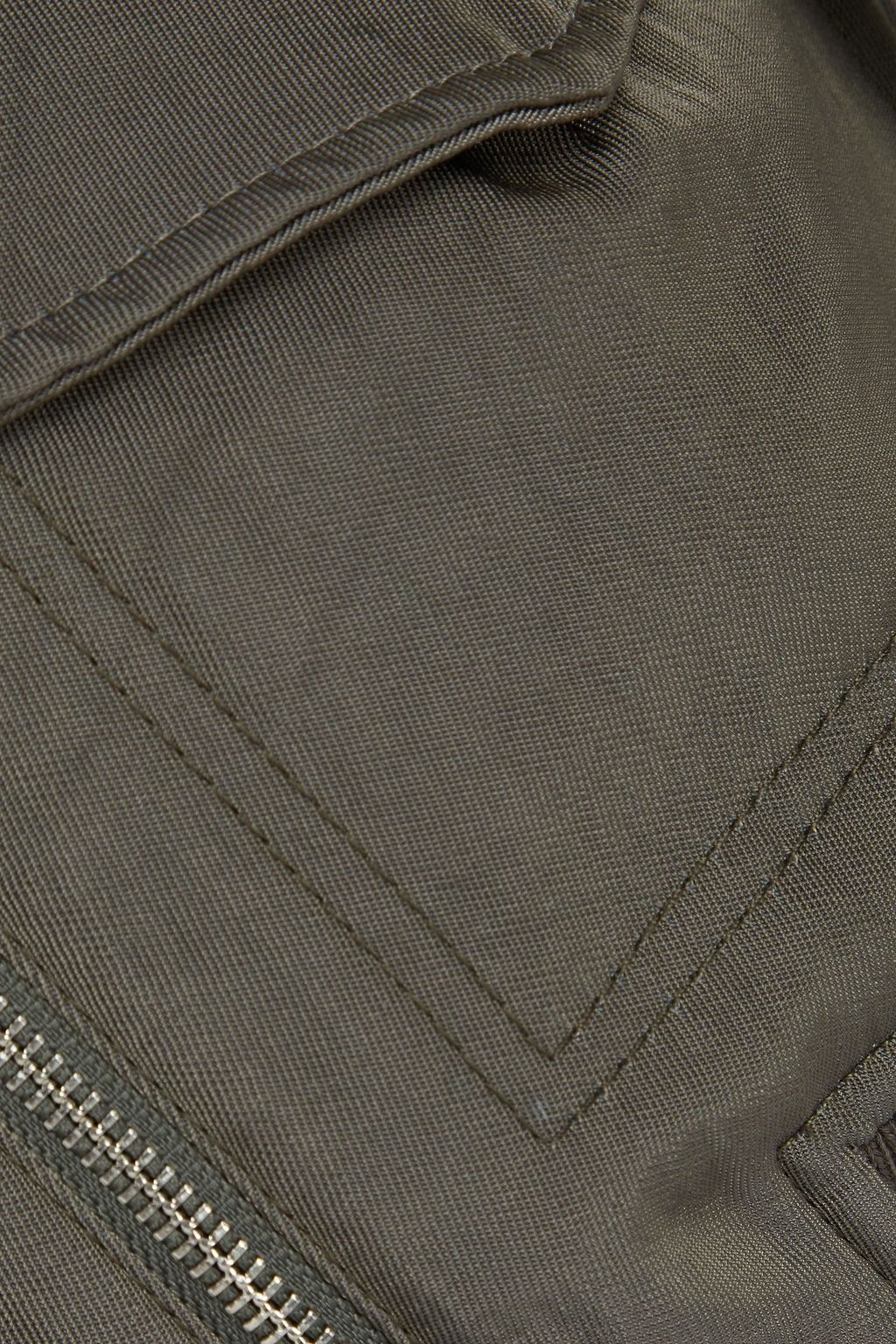 DION LEE Cropped twill top
