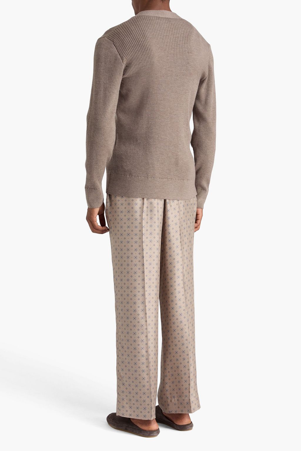 OFFICINE GÉNÉRALE Miles ribbed wool cardigan