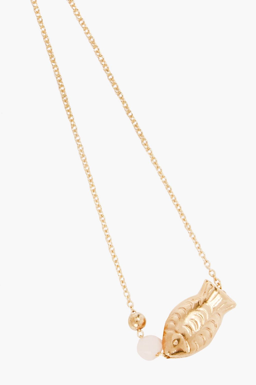 ZIMMERMANN Gold-plated bead necklace