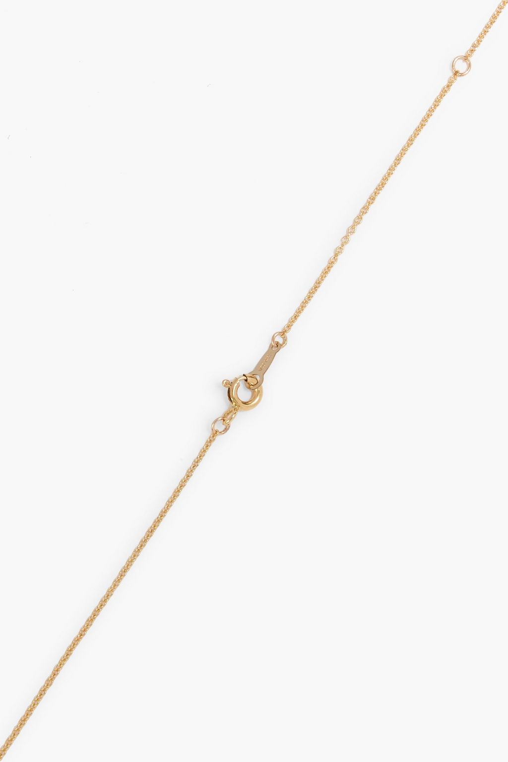 ZIMMERMANN Gold-plated bead necklace