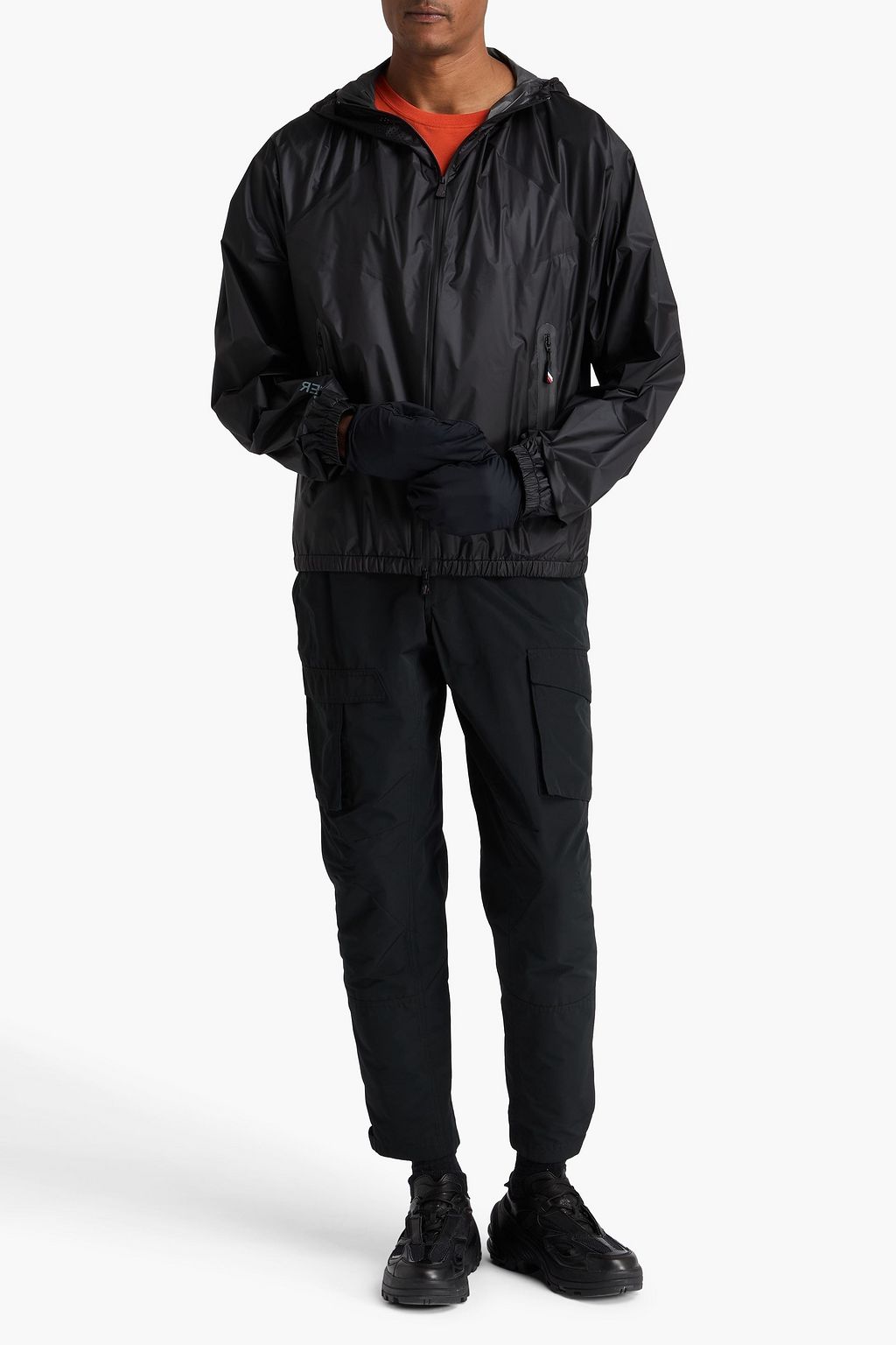 MONCLER GRENOBLE Shell hooded jacket