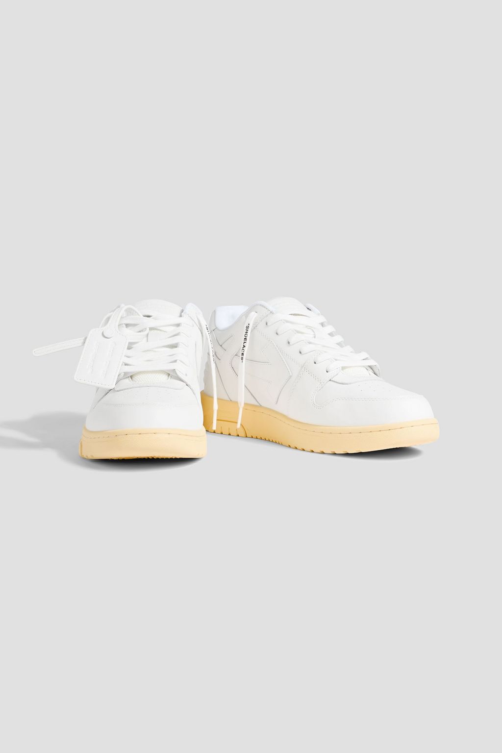OFF-WHITE™ Out of Office leather sneakers