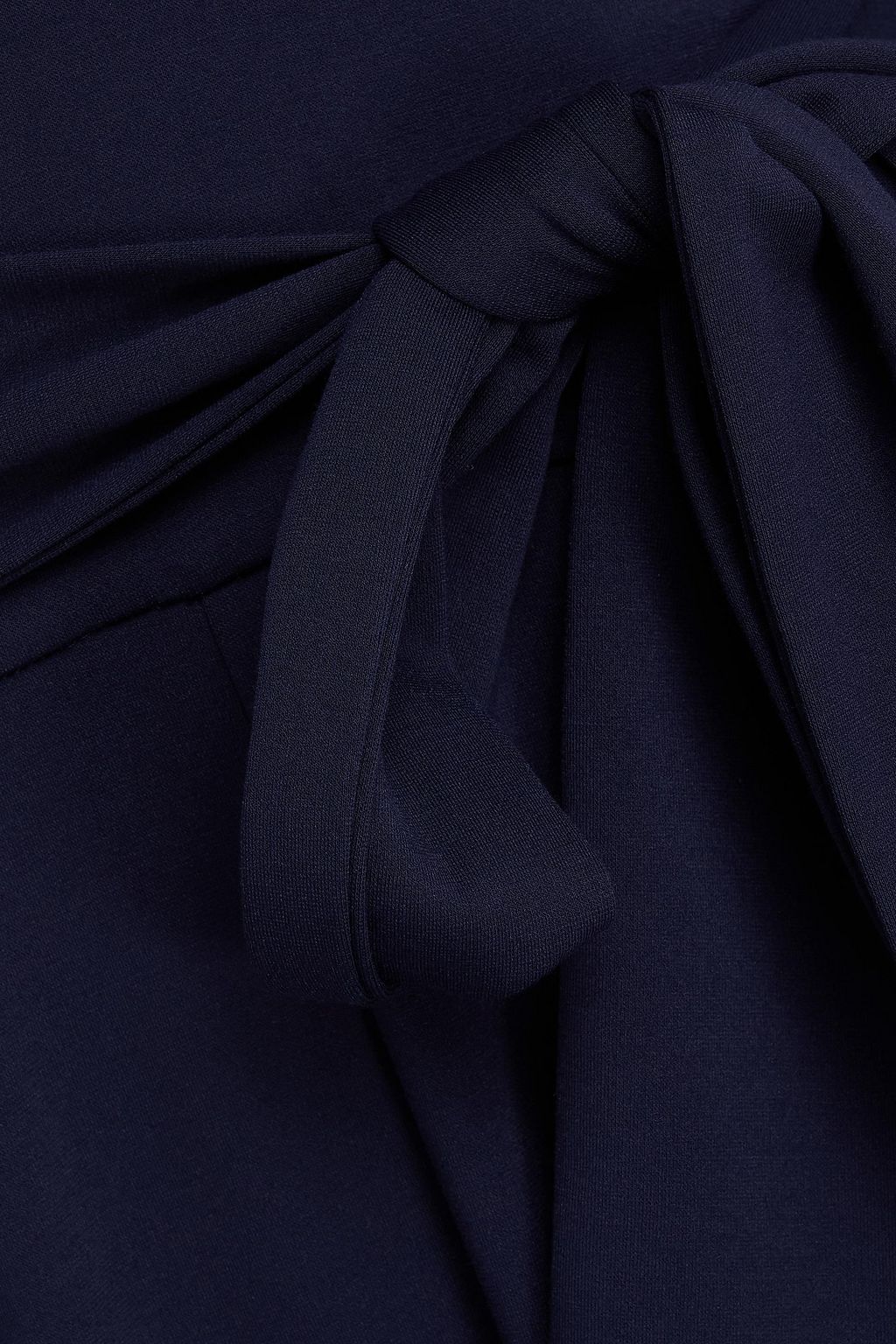 DIANE VON FURSTENBERG Pleated jersey jumpsuit