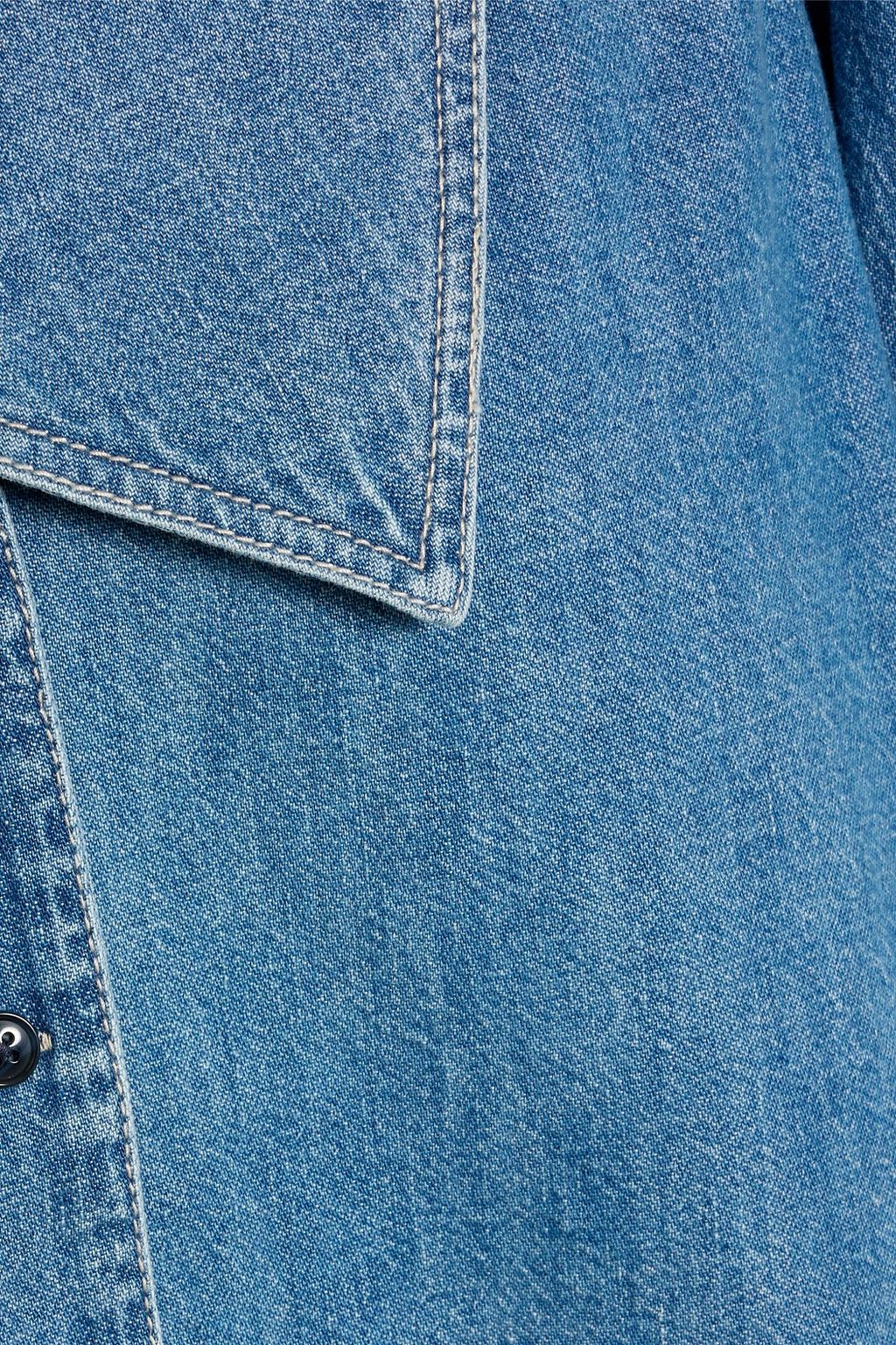 FRAME Sailor denim blouse