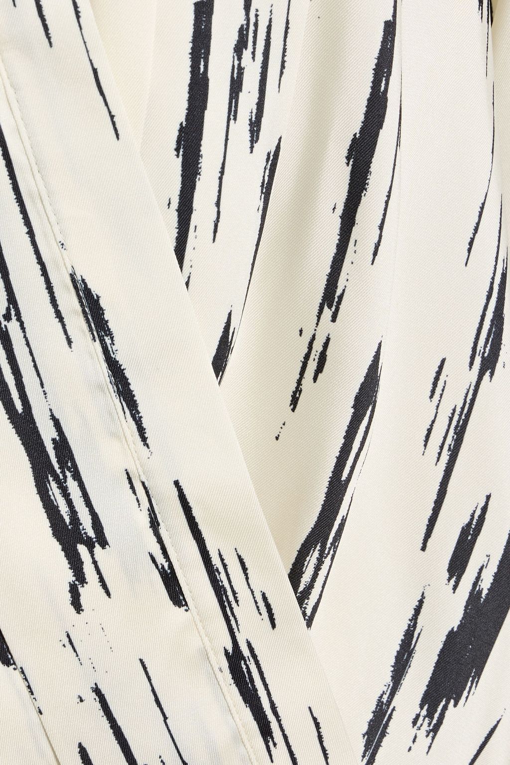 3.1 PHILLIP LIM Draped printed satin-twill shirt