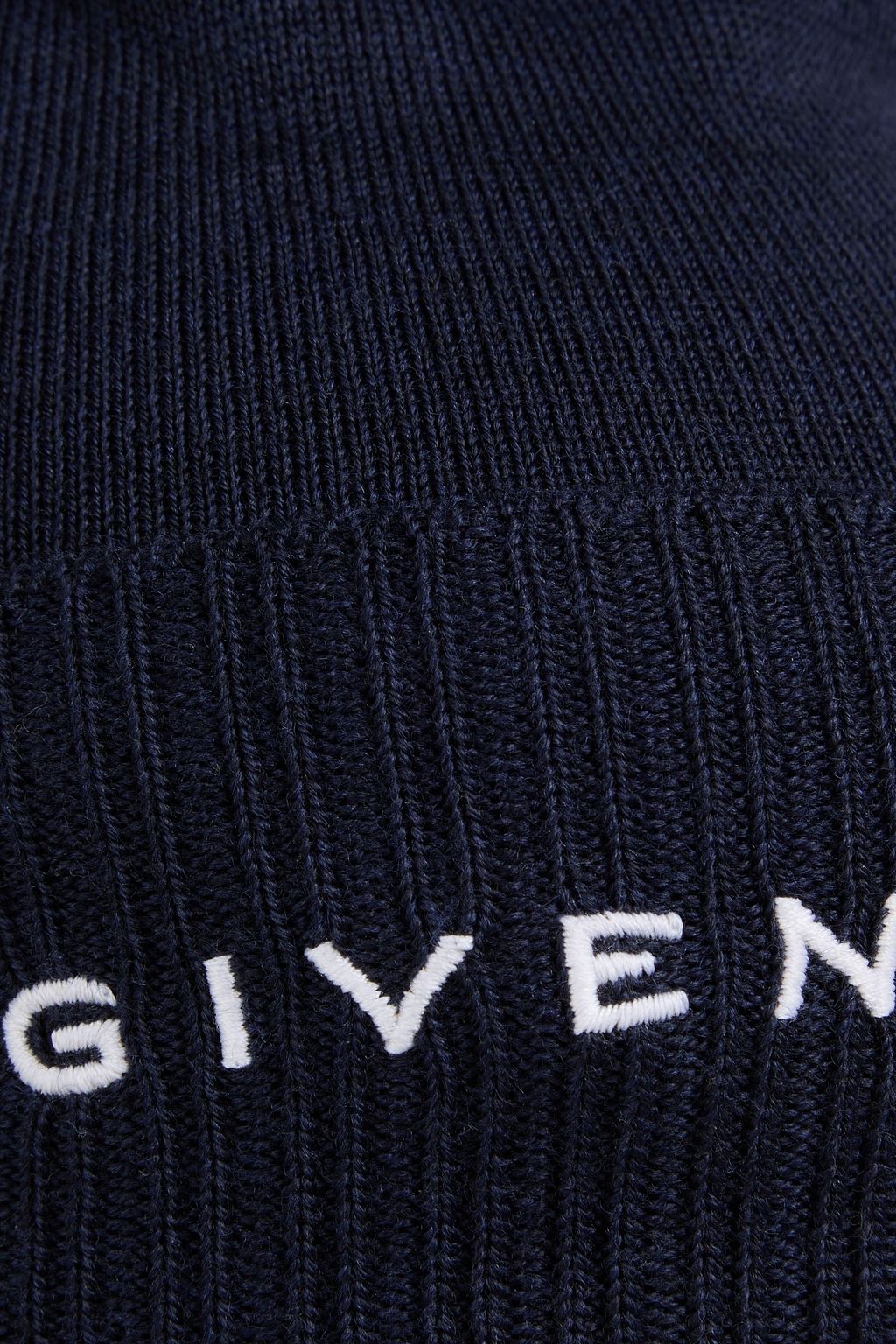 GIVENCHY Embroidered wool beanie