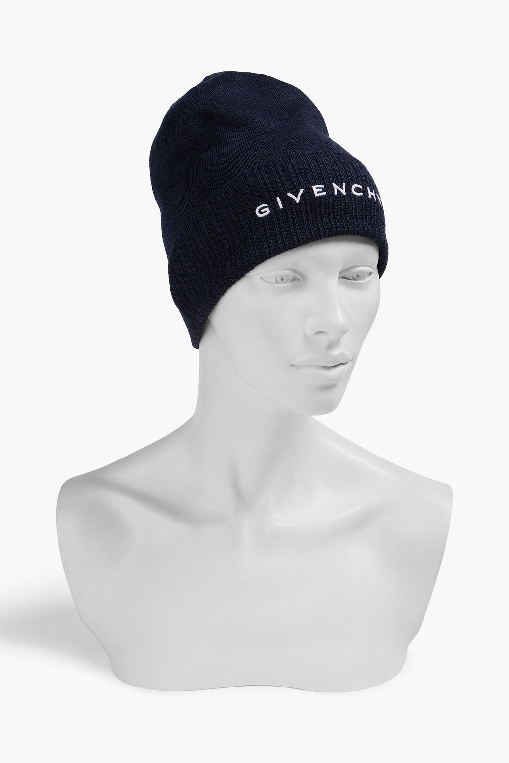 GIVENCHY Embroidered wool beanie