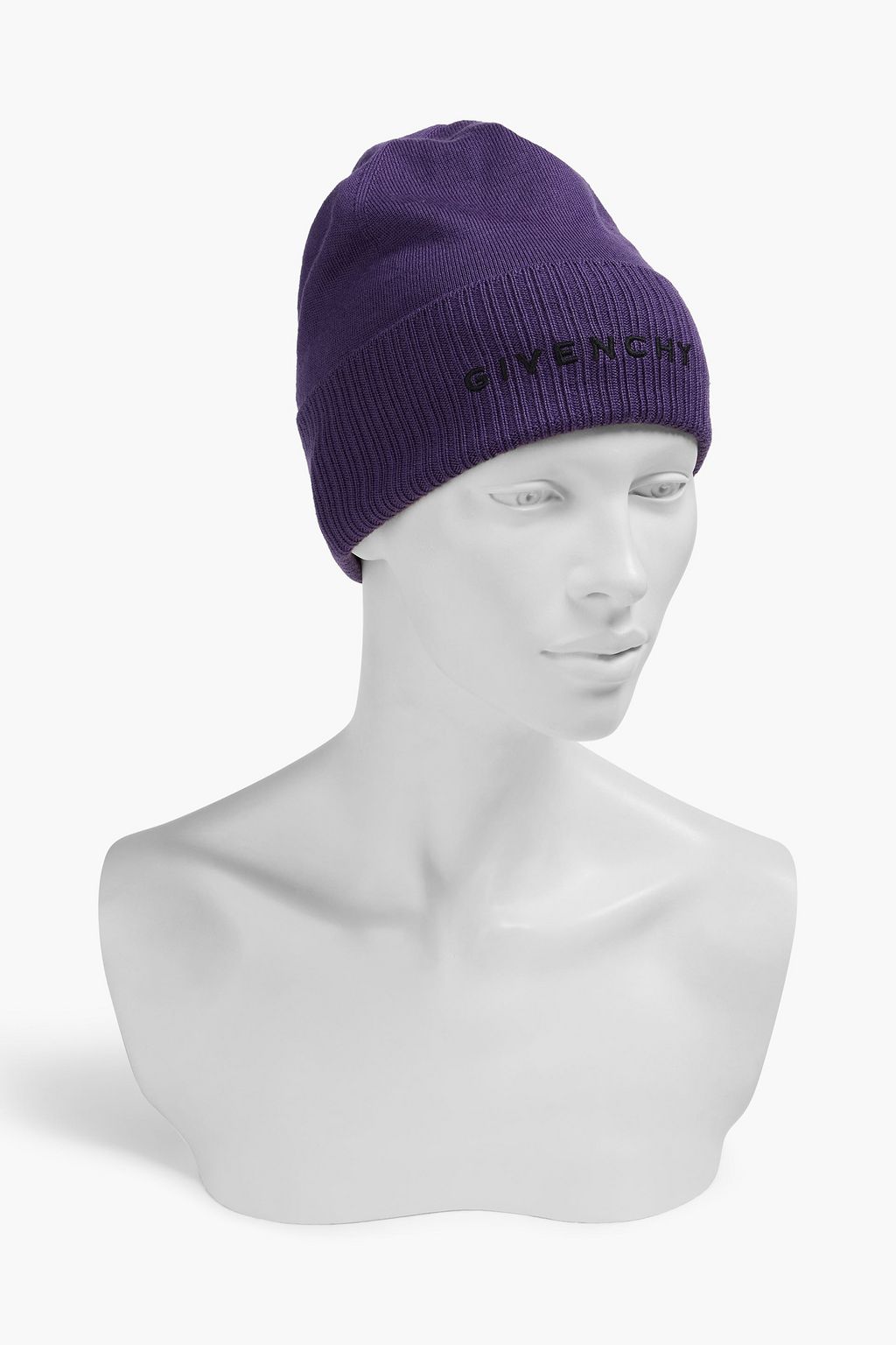 GIVENCHY قبعة بيني من الصوف بتصميم مطرّز