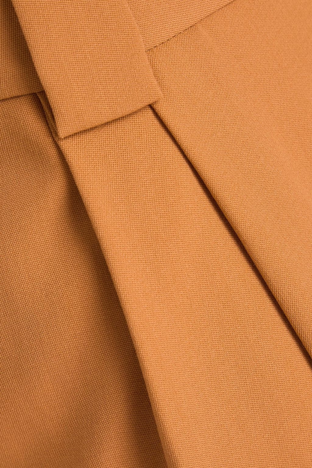 PETAR PETROV Pleated wool-blend tapered pants