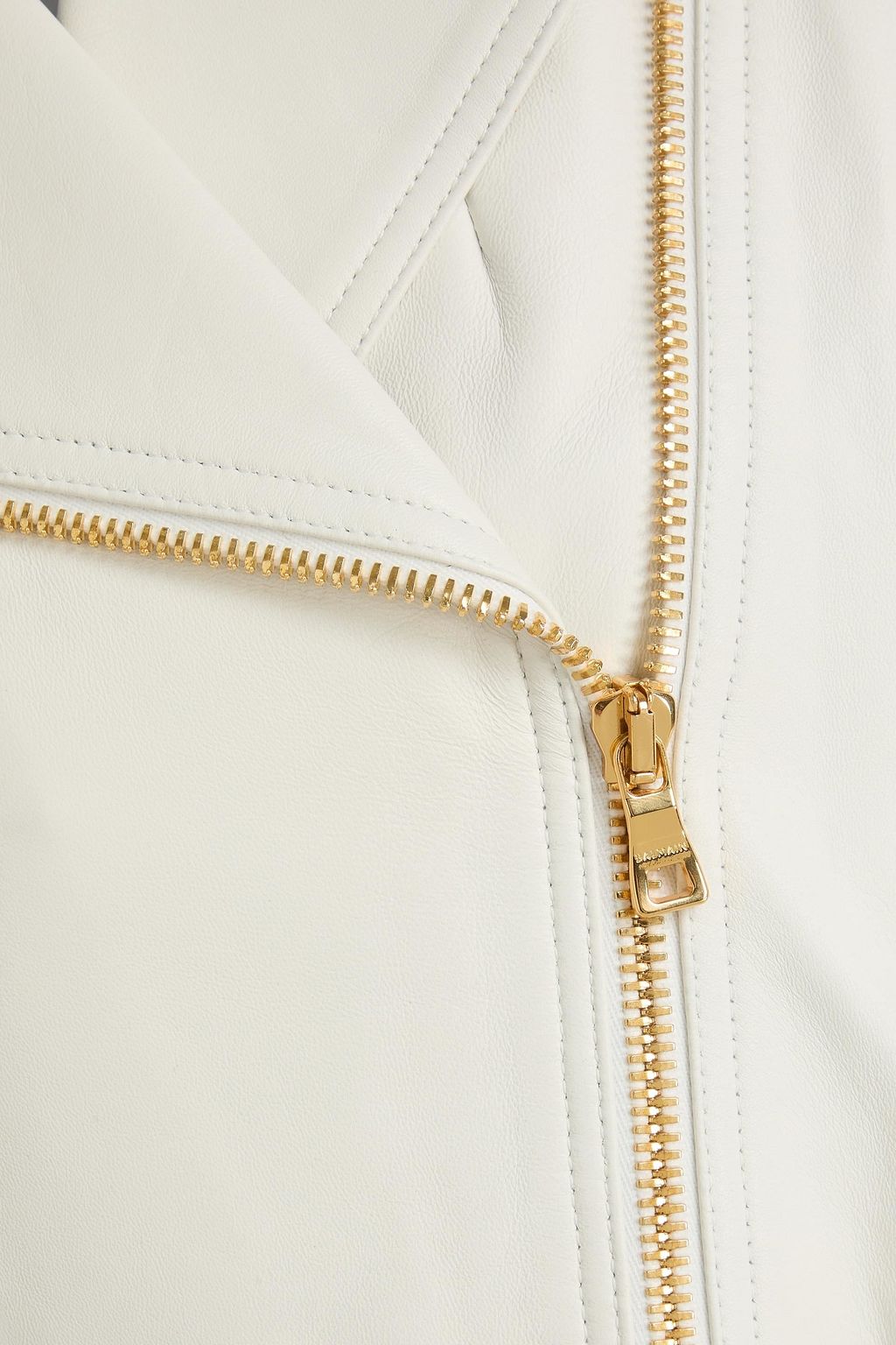BALMAIN レザー ライダースジャケット