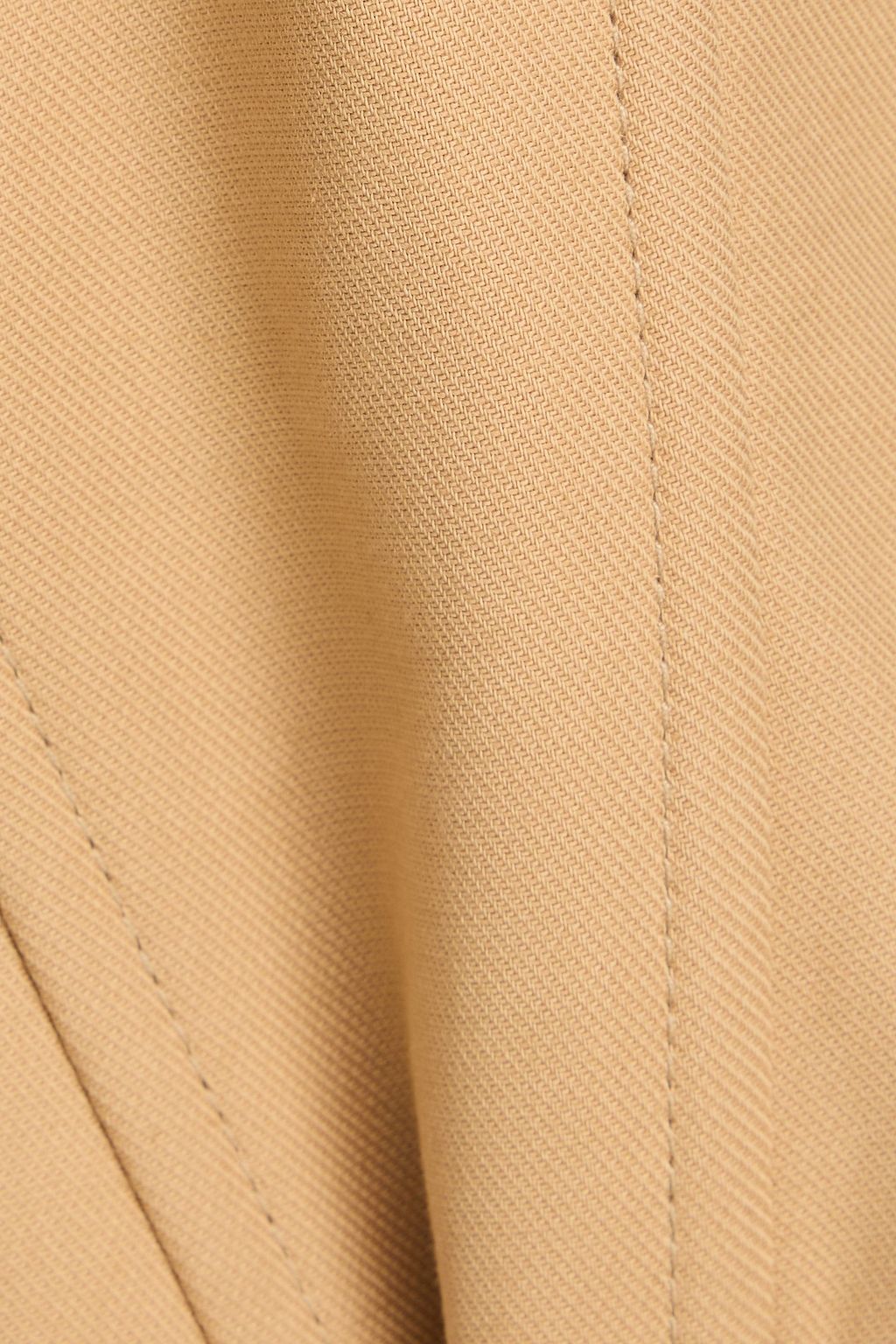 DION LEE Bustier-Oberteil aus Twill aus einer Baumwollmischung