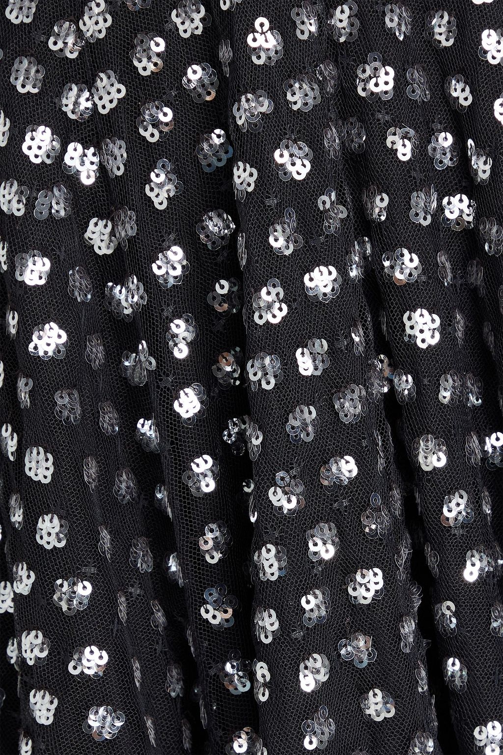 NEEDLE & THREAD Grace sequin-embellished point d'esprit mini dress