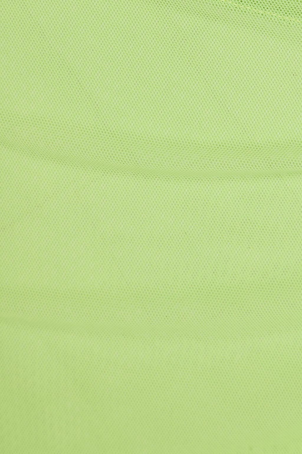 COPERNI Drapiertes Minikleid aus Stretch-Mesh mit Cut-outs