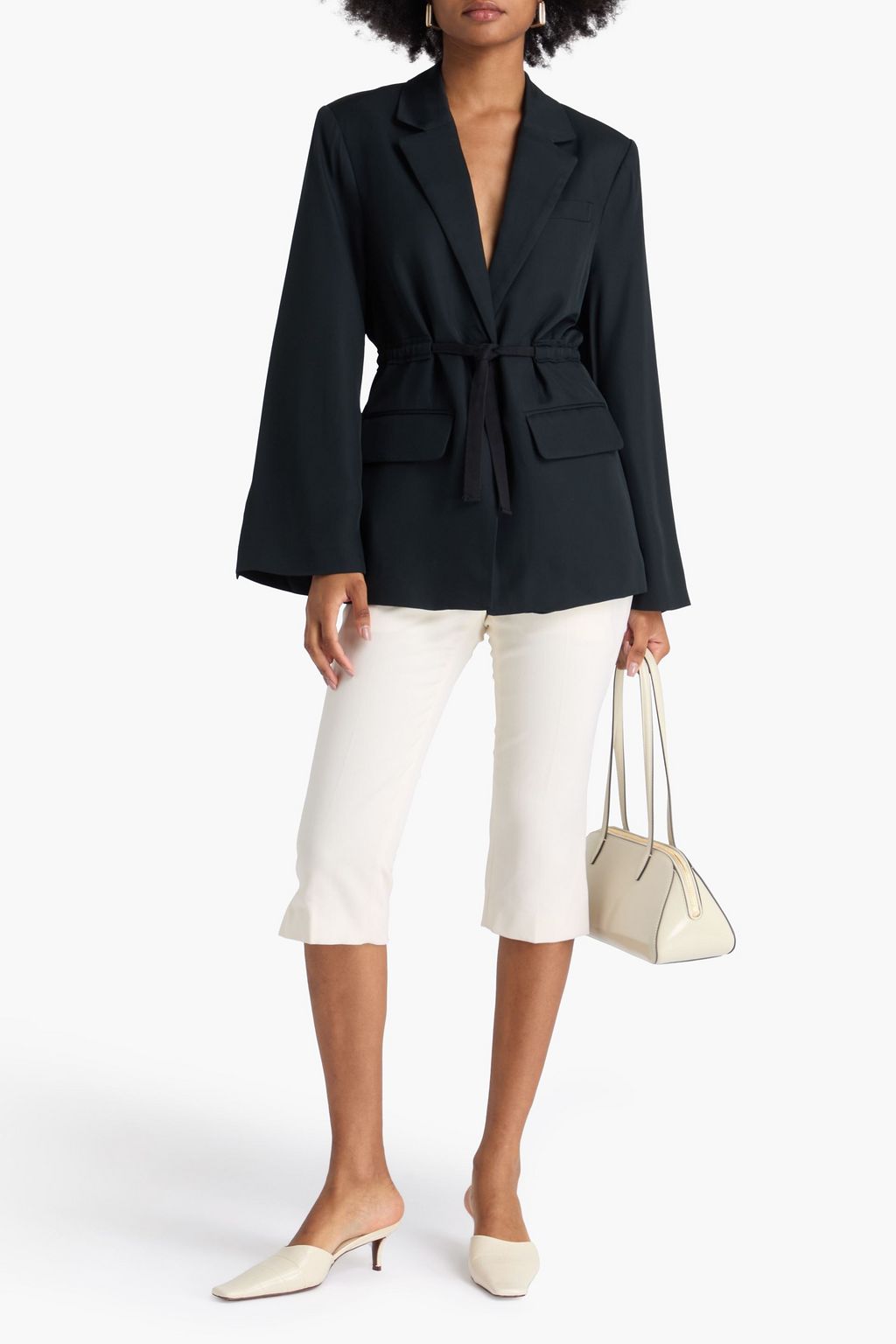 BY MALENE BIRGER ツイル ブレザー