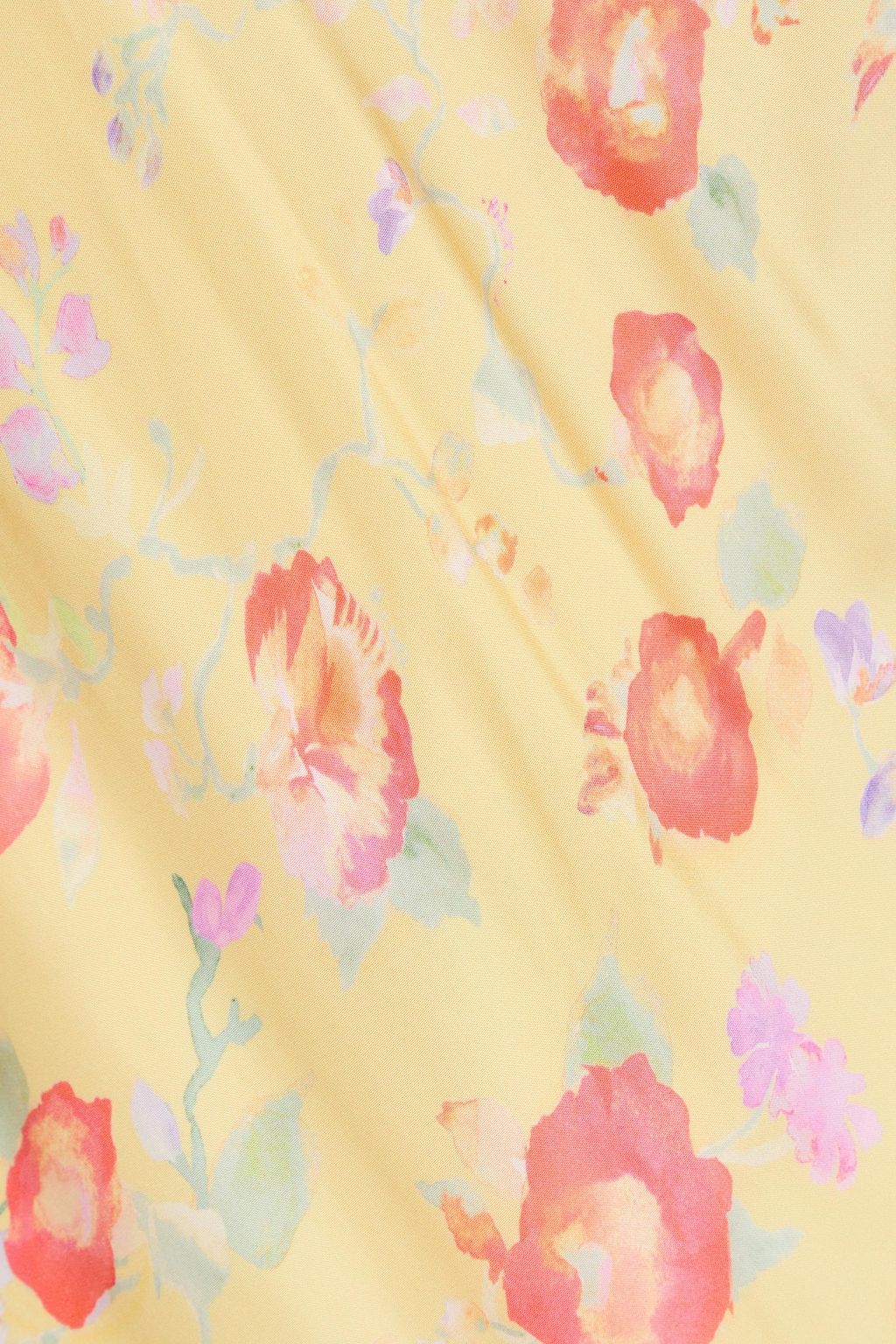 RIXO Bondi floral-print satin midi dress