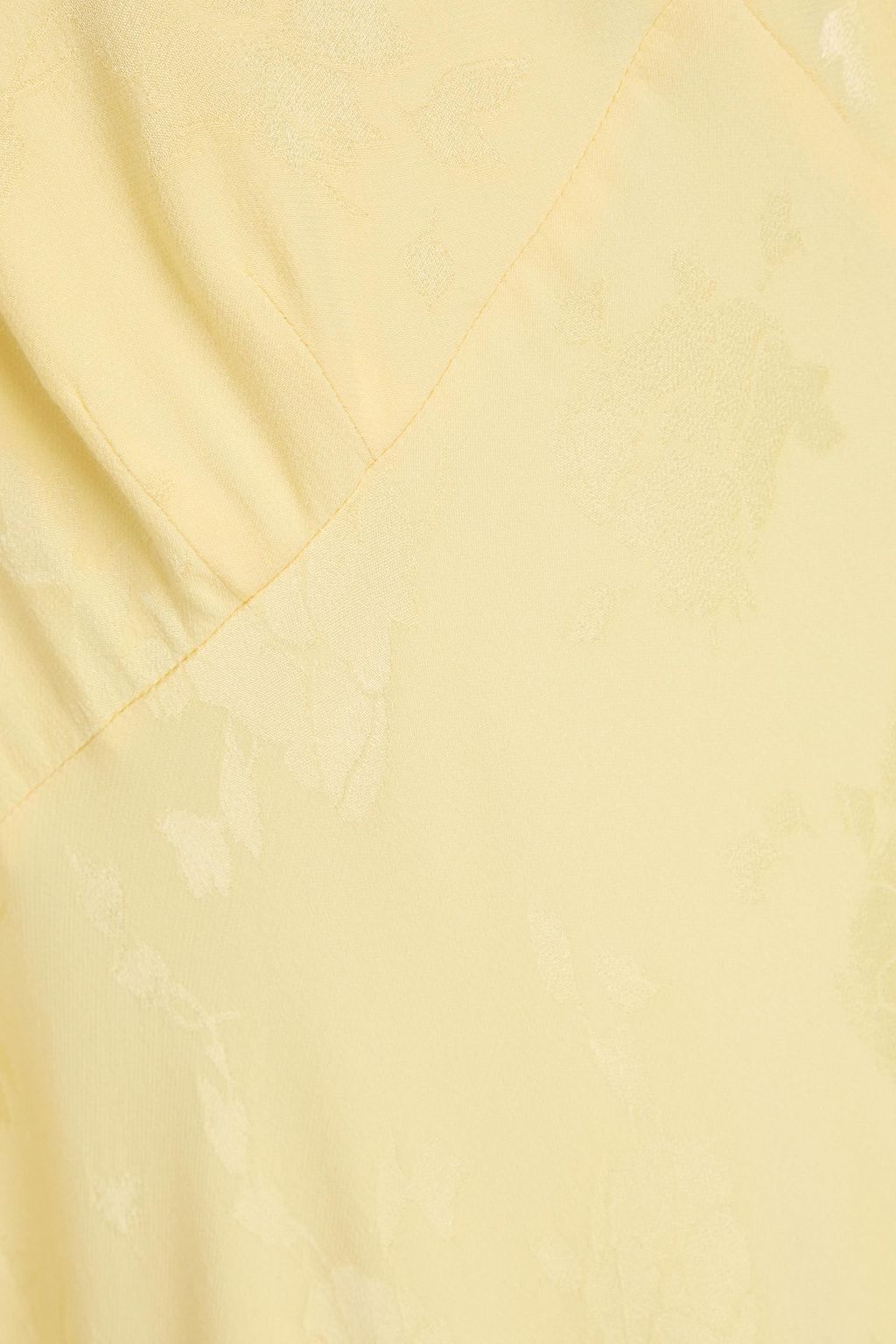 RIXO Midikleid aus glänzendem Jacquard