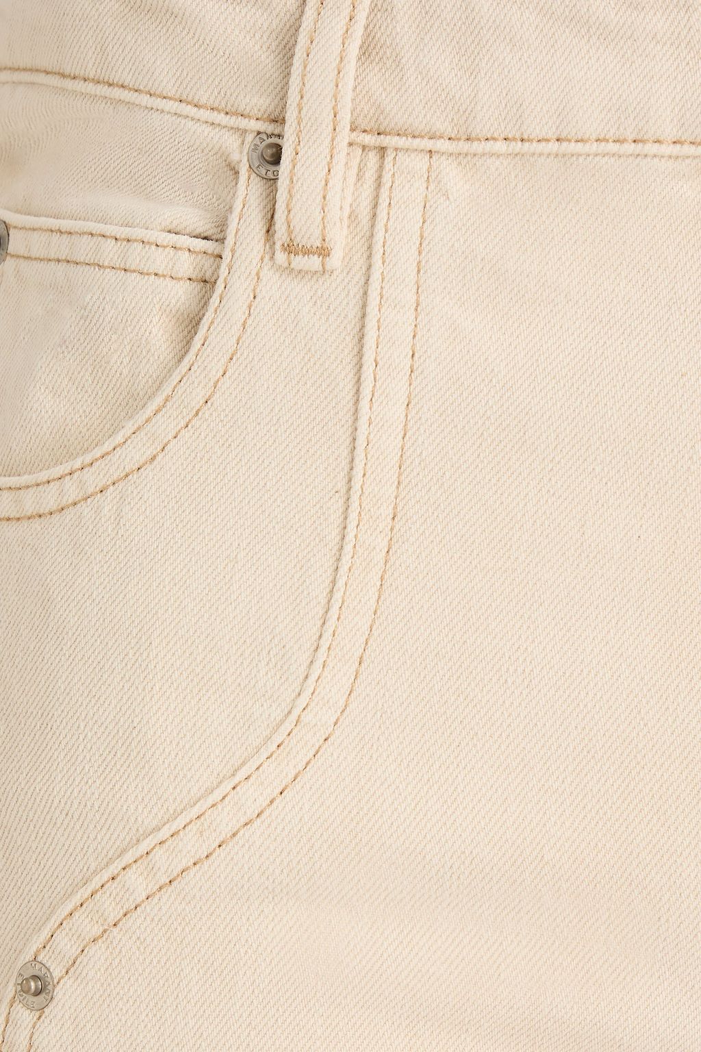 MARANT ÉTOILE ハイライズ ストレートレッグジーンズ