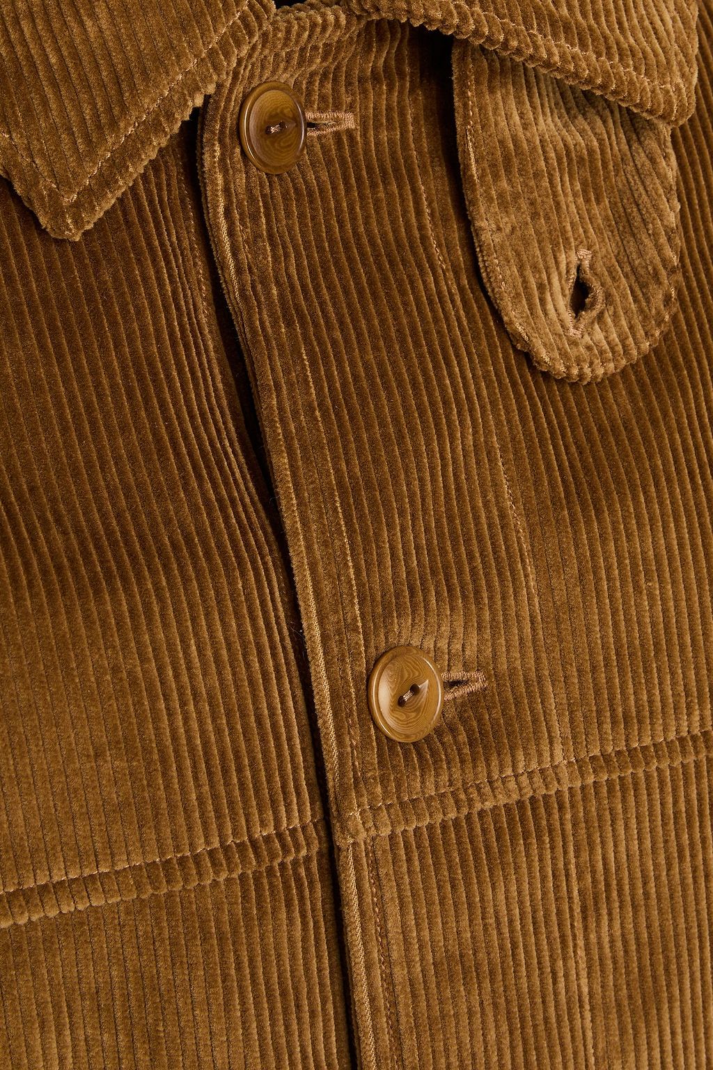 OFFICINE GÉNÉRALE コットンコーデュロイ オーバーシャツ