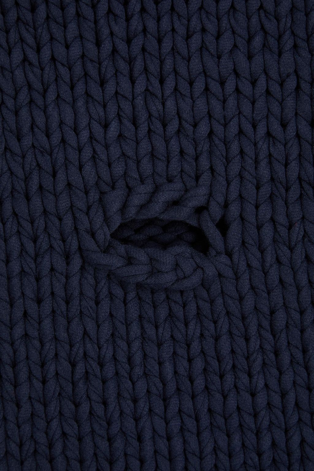 BEVZA Cutout cotton sweater