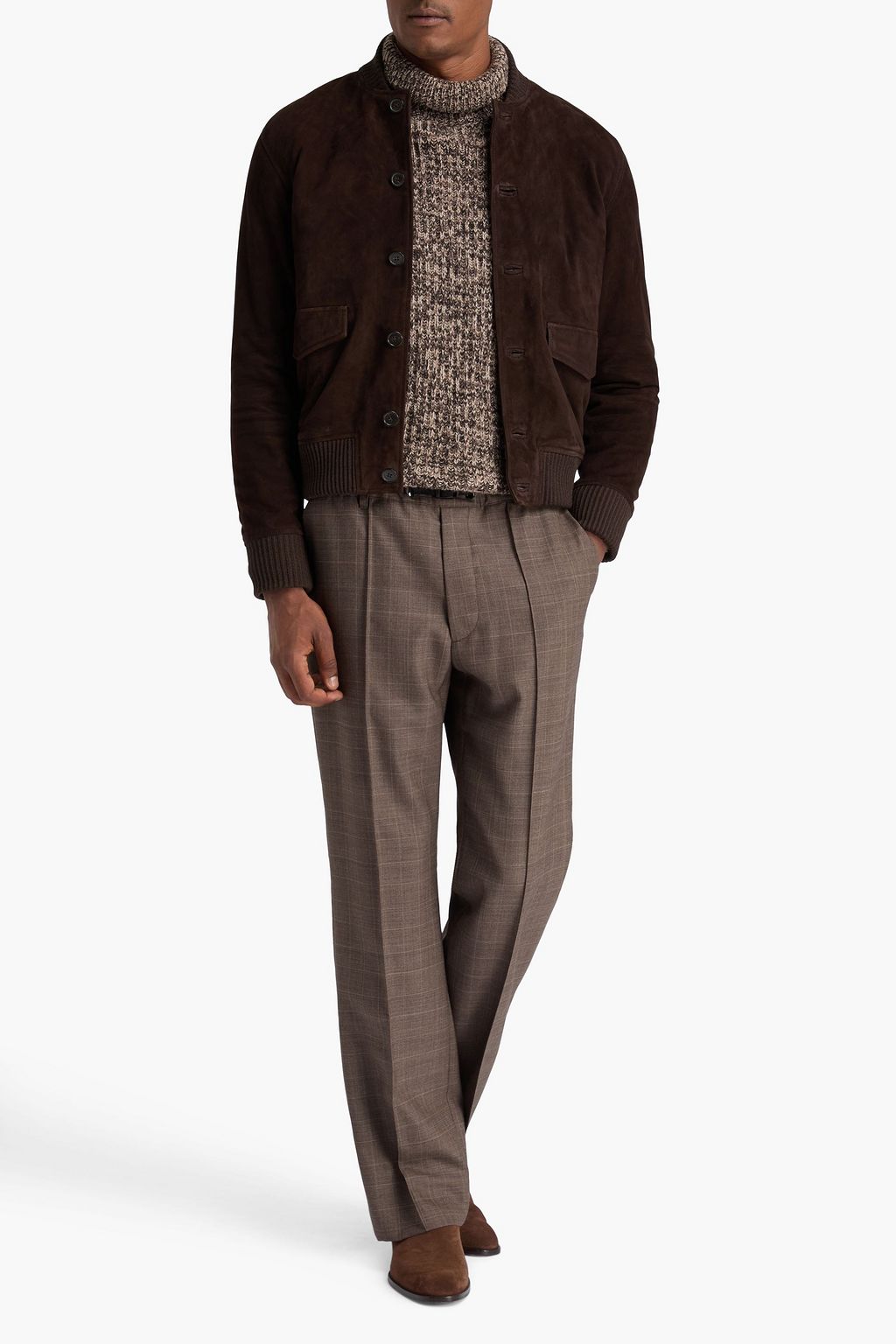 OFFICINE GÉNÉRALE スエード ボンバージャケット