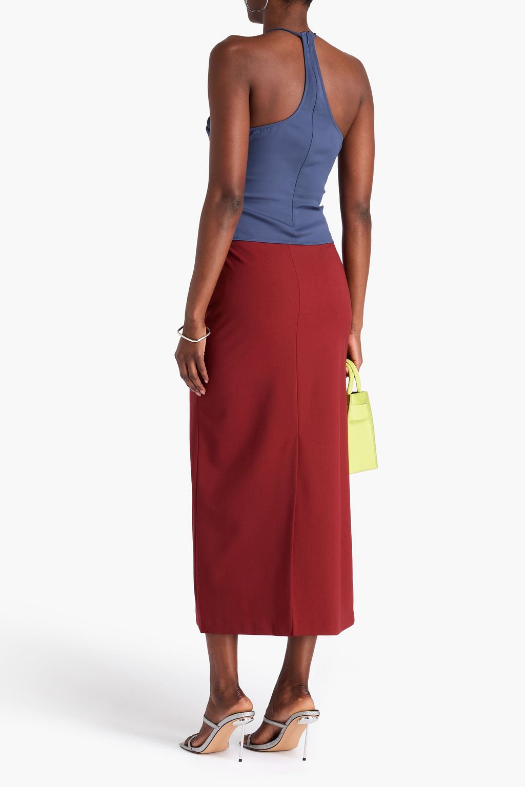 CHRISTOPHER ESBER Cutout stretch-jersey top
