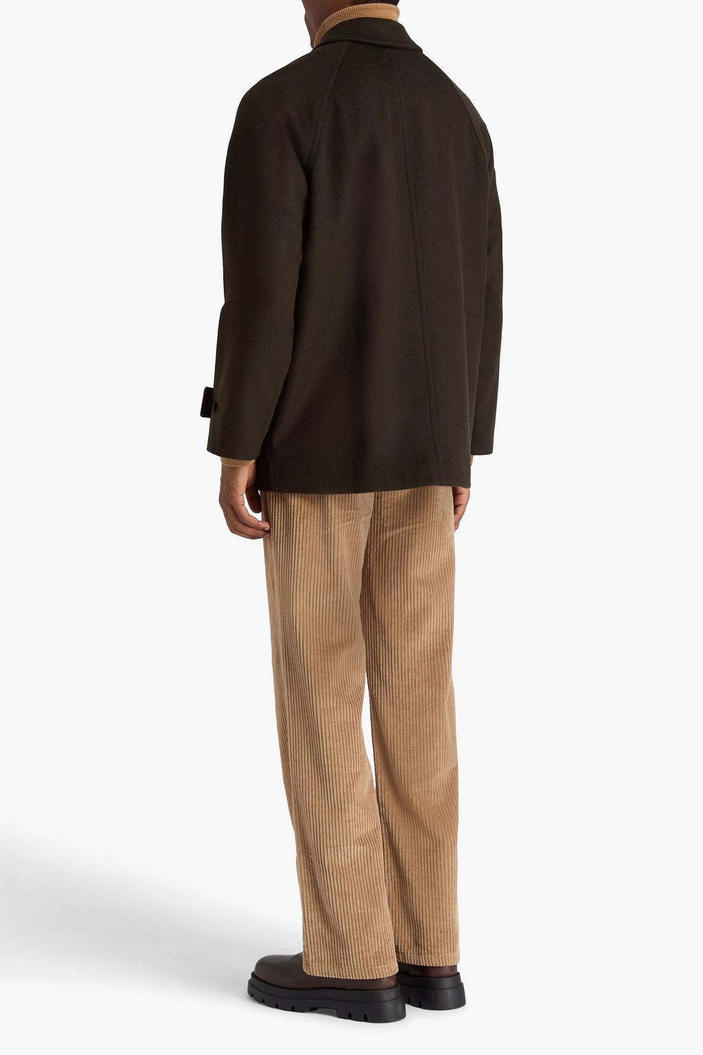 OFFICINE GÉNÉRALE Barthelemy wool and cashmere-blend felt jacket