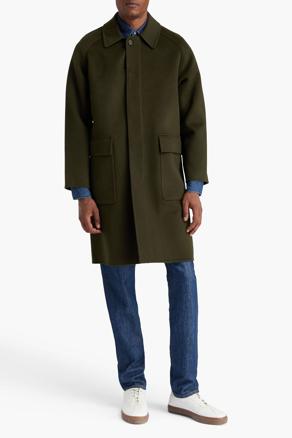 OFFICINE GÉNÉRALE Briac wool-felt coat