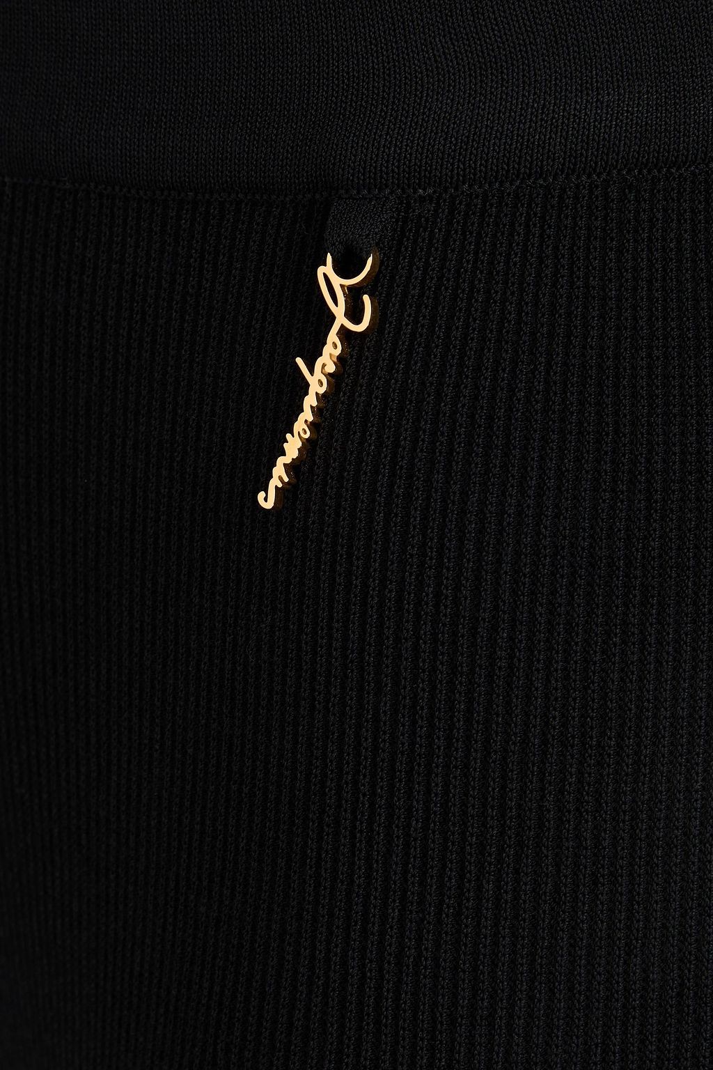 JACQUEMUS شورت "برالو" من نسيج محبوك بتصميم مضلع