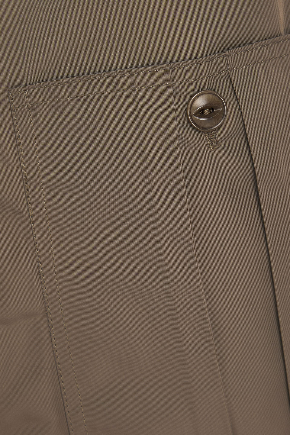 Officine Generale Pete Padded Shell Jacket In Brown