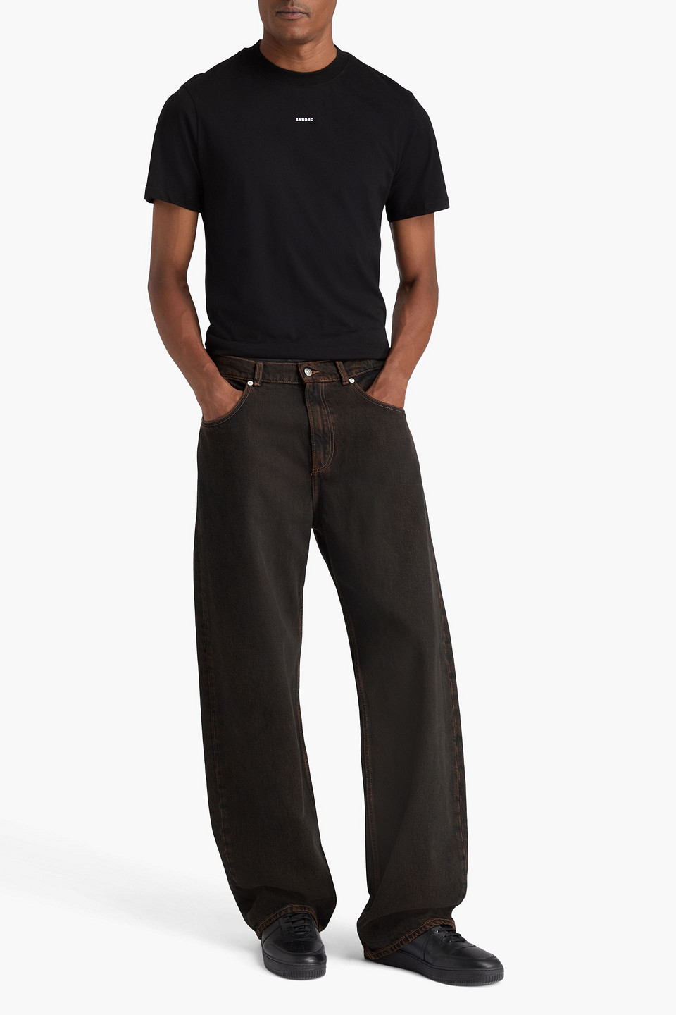  Sandro - Denim Jeans - Black - 28 