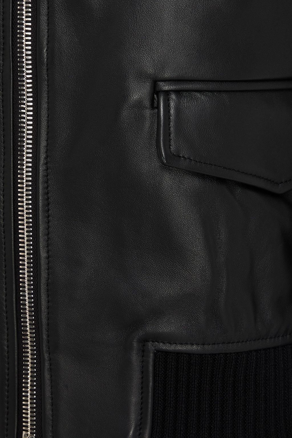 OFFICINE GÉNÉRALE Conan leather jacket