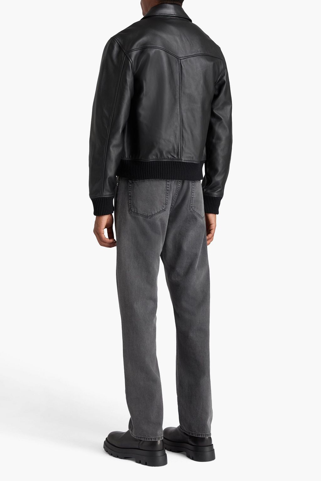 OFFICINE GÉNÉRALE Conan leather jacket