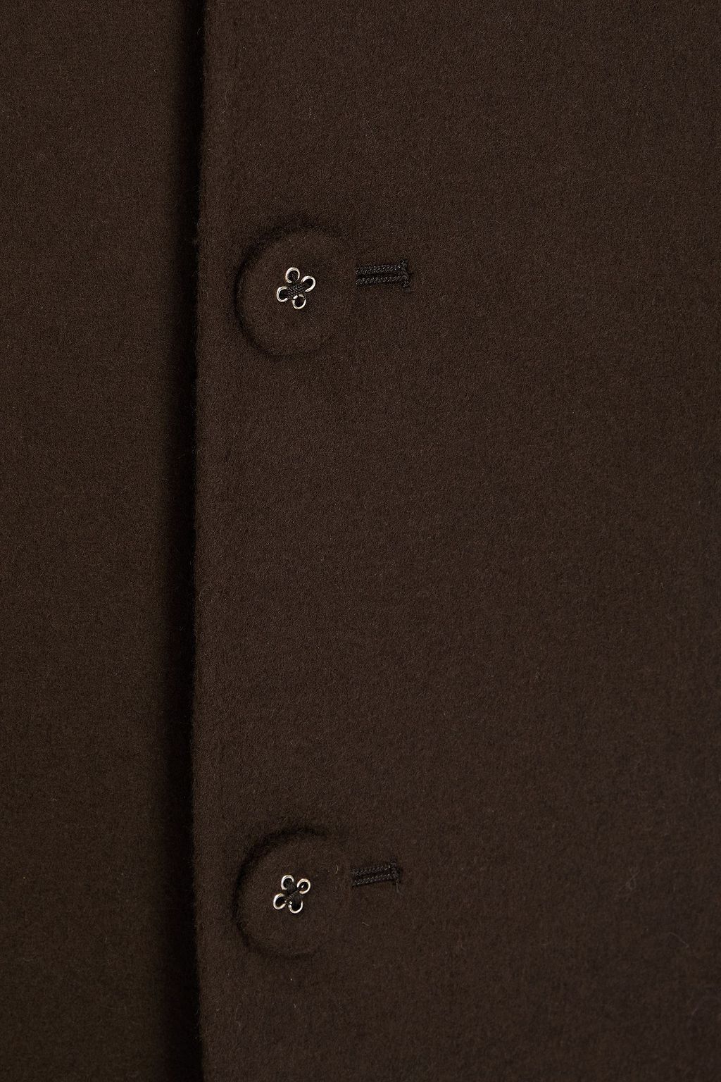 OFFICINE GÉNÉRALE Ionas brushed wool and cashmere-blend felt coat