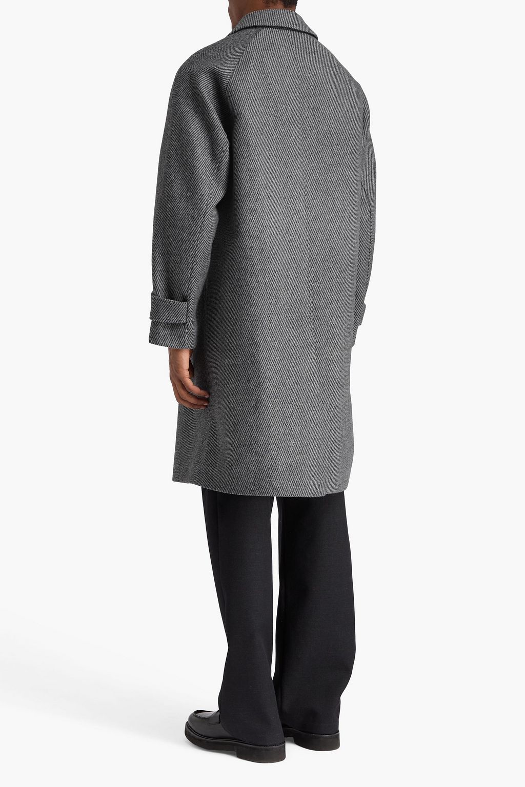OFFICINE GÉNÉRALE Hudson wool-blend tweed coat
