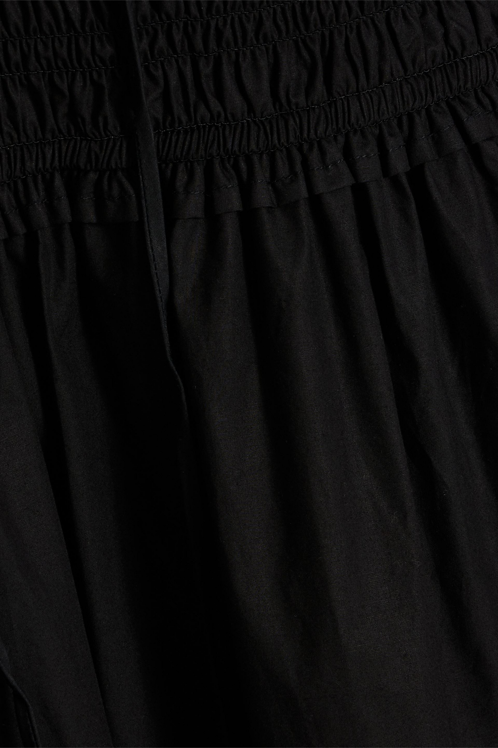 GANNI Cotton-poplin midi dress thumbnail