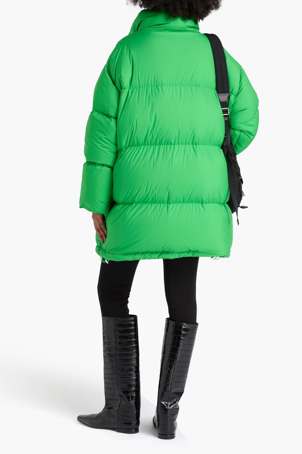 STAND STUDIO Edna quilted shell hooded down coat