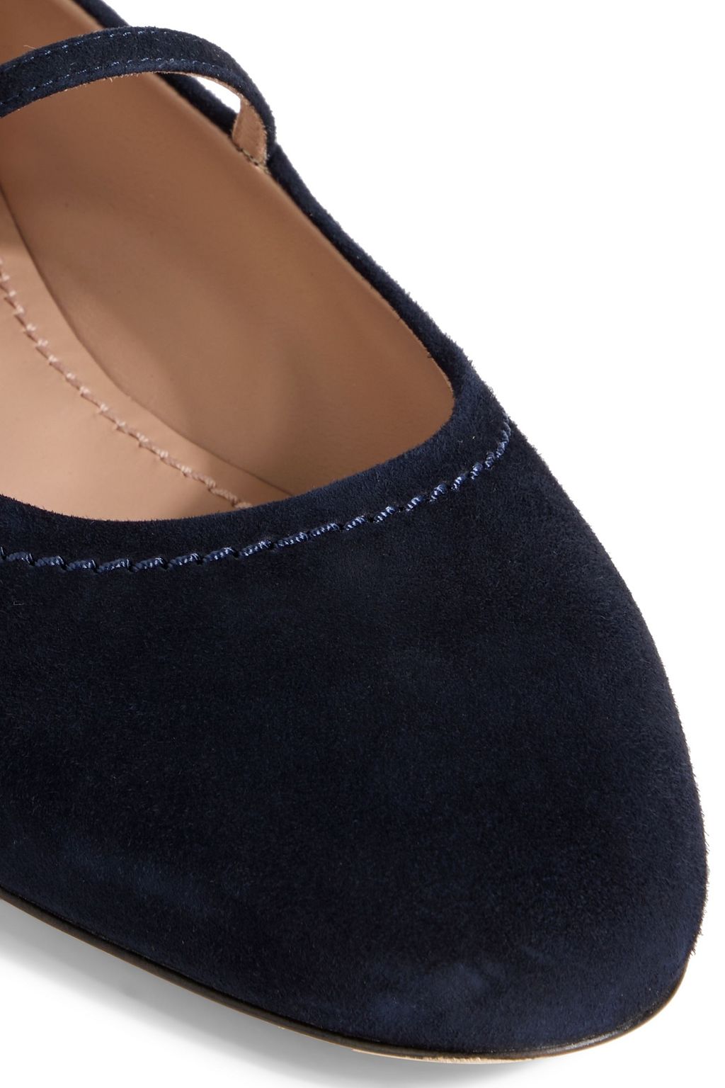 MALONE SOULIERS Martine suede Mary Jane flats