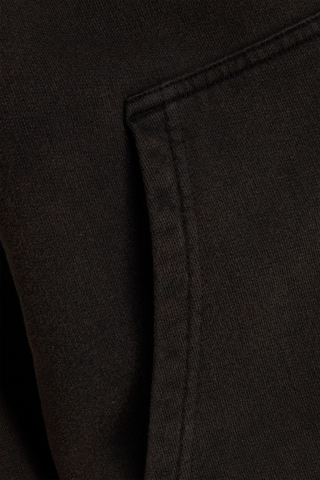 SANDRO French cotton-terry zip-up hoodie