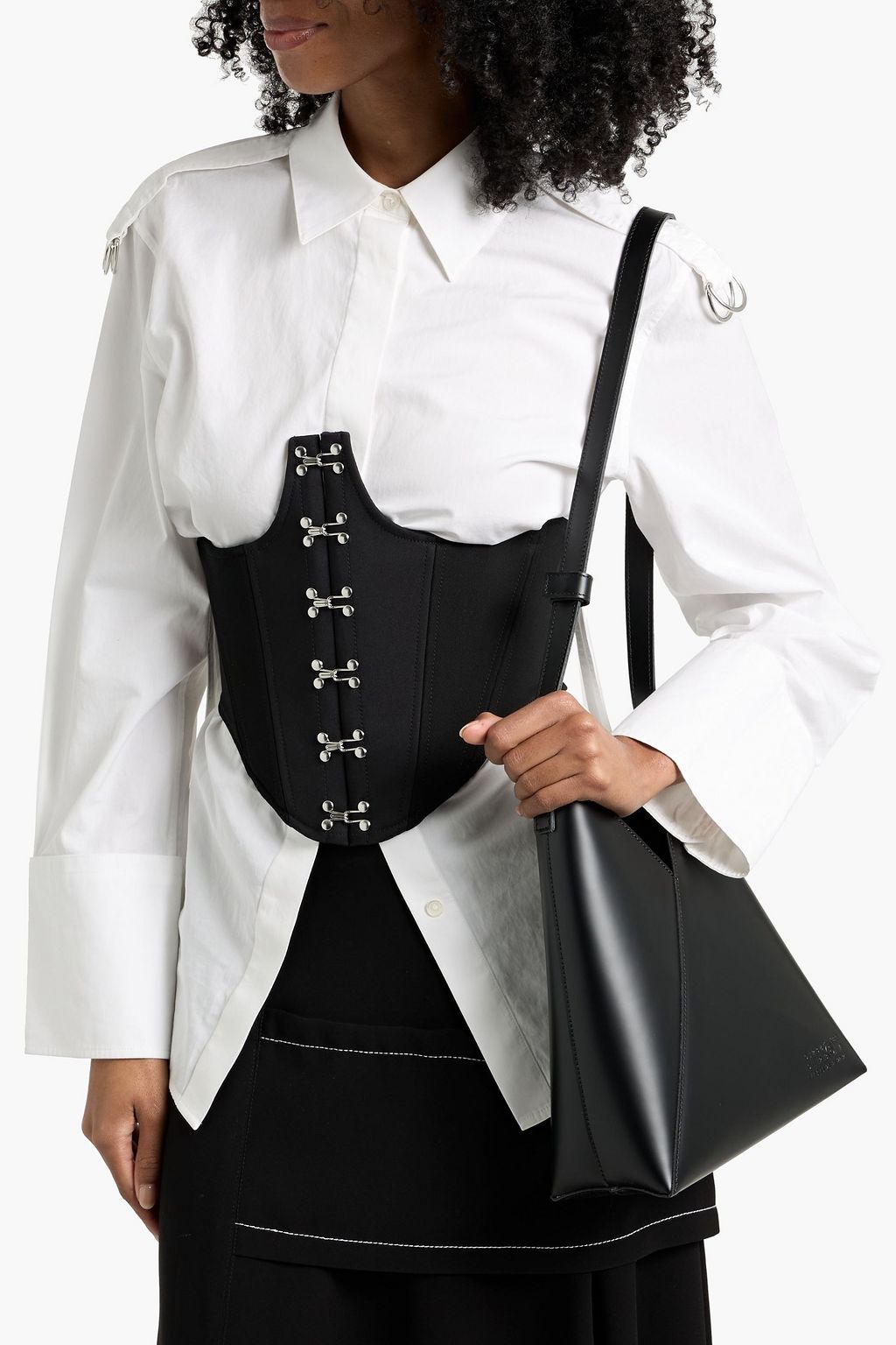 MM6 MAISON MARGIELA Fortune Cookie small leather shoulder bag