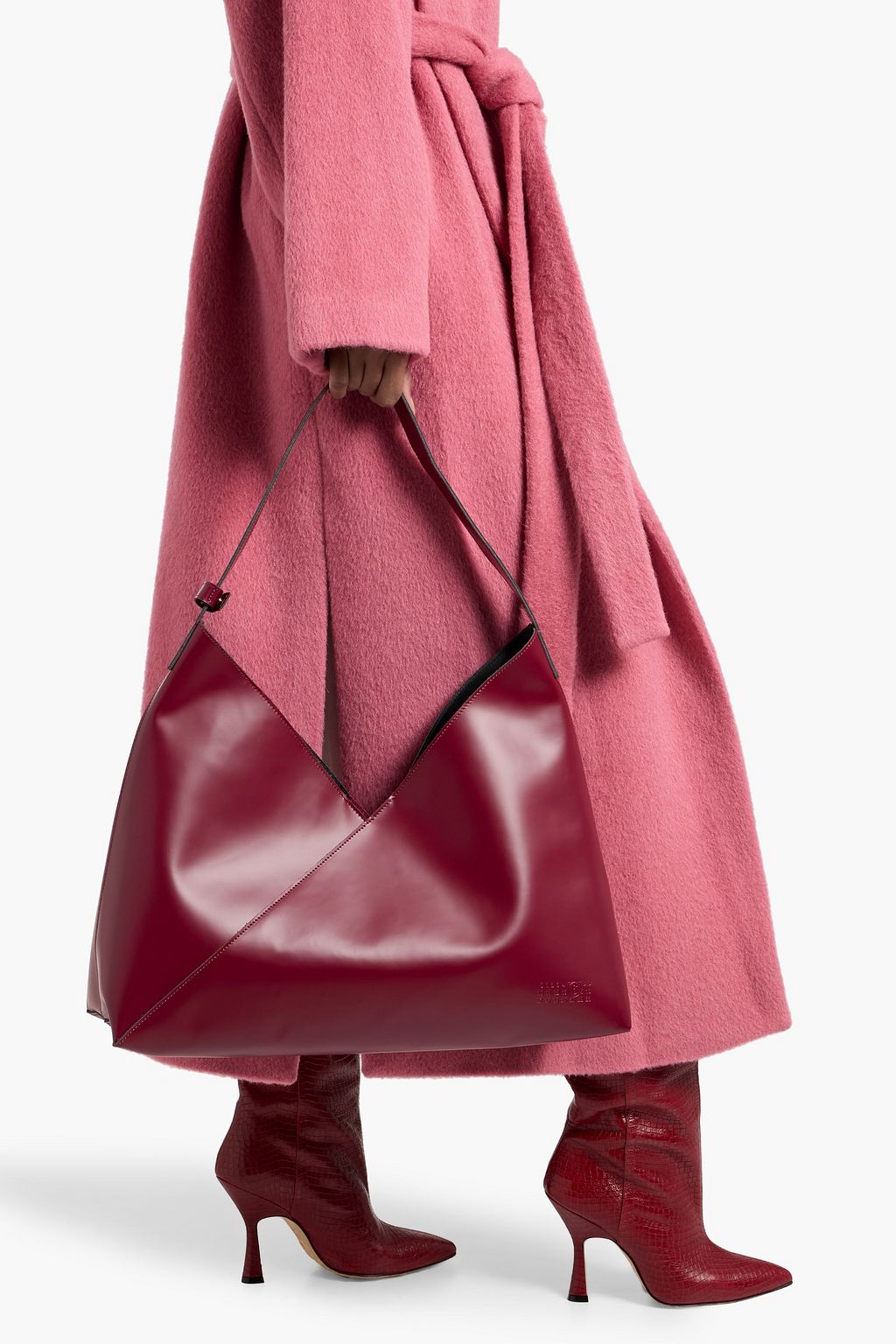 MM6 MAISON MARGIELA Fortune Cookie leather tote | THE OUTNET