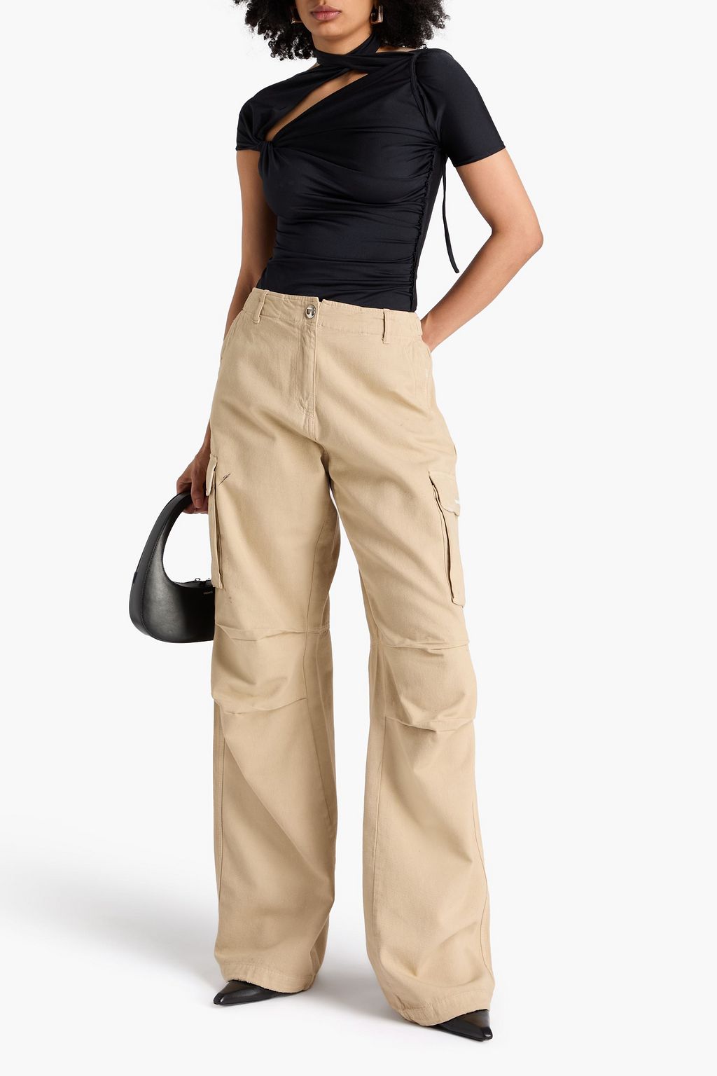 COPERNI Cargohose aus Baumwoll-Canvas