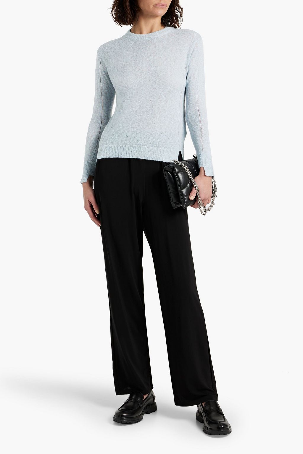 MAX MARA Pontile jersey straight-leg pants